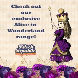 Outdoor Garden Cushion - Alice in Wonderland Halloween- Waterproof Water Resistant Pillows 18 - thumbnail 4