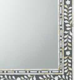 Handmade Mother Of Pearl Living Room Mirror, Home Decor, Housewarming Gift - thumbnail 4