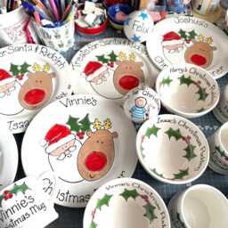 Santa Plate, Personalised Christmas Eve Xmas Cookies For Santa, Plate - thumbnail 4