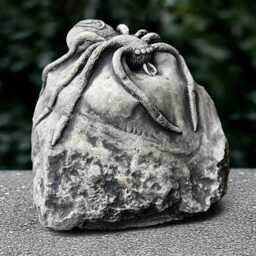Stone Spider Decor Concrete Statue Cement Garden Insect Sculpture Gothic Ornament Halloween Figurine Spider Lover Gift - thumbnail 3