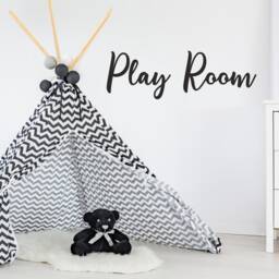 Personalised Cursive Name Vinyl Wall Sticker Kids Bedroom Decor - thumbnail 4