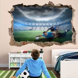 Rugby Players Wall Decal Sticker Mural Poster Print Art Kids Bedroom Home Decor Fr23 - thumbnail 1