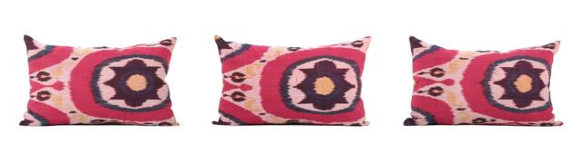 "Set Of 3 Pcs, Old Ikat Pillow Cover, Pillow, 14.57"" X 22.64" - image 1