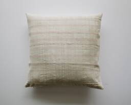 Natural Striped Hmong Pillow Cover With Neon Stripes 18 - thumbnail 1