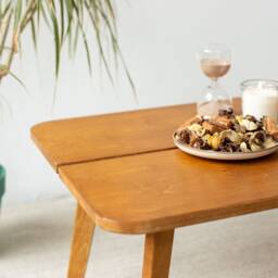 Birch Plywood Rectangle Coffee Table, Low Sofa Table - thumbnail 2
