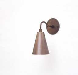 Brass Wall Sconce Light With, Modern Brass Light, Mid Century Wall Sconce Ul Listed, No.0463