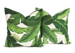 2 Tommy Bahama Pillow Covers, Cushion, Decorative Throw Pillow, Palm Tree Accent Outdoor Case - thumbnail 1