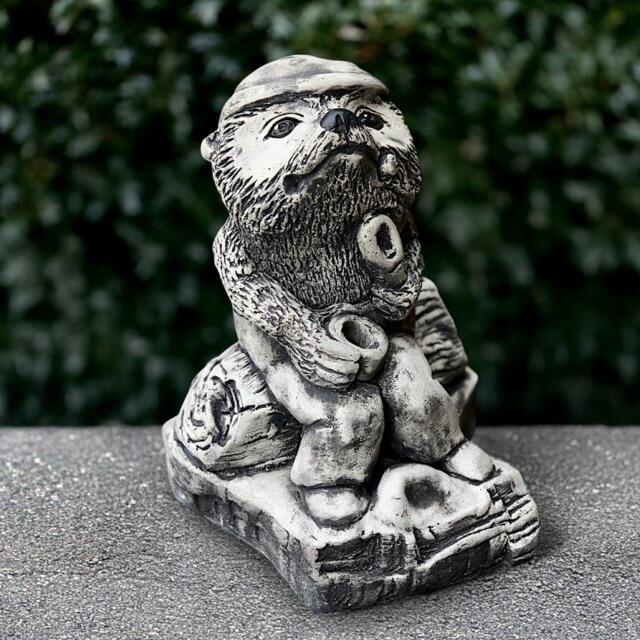 Concrete Sitting Hedgehog Statue Outdoor Animal Figurine Cement Ornament Hedgehog Lover Gift Yard Art Front Door Decoration - image 1