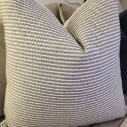 Upholstery Weight.textured Hand.denim.aqua.slate.grey.pillow Covers.slipcovers.toss Pillows.throw Pillows.decor Accents - thumbnail 4