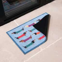 Dachshund Indoor Washable Doormat - thumbnail 2