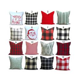 Christmas Pillow Cover, Believe Word Cover. Decoration, Believe On White For 12x16 - thumbnail 3
