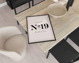 Personalised Home Address Print Custom Family Name Wall Art - thumbnail 1