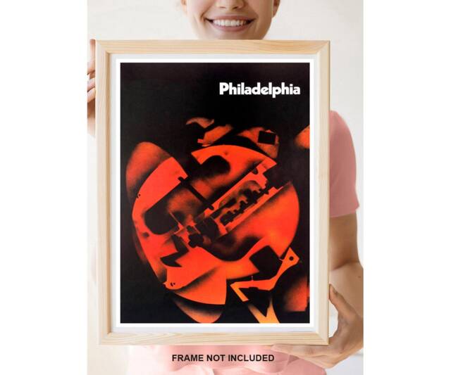 Reprint Of A Vintage Travel Poster To Philadelphia Pa - image 1
