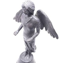 Angel With Base, Bronze Sculpture, Patinated - Delivery Time 8 Weeks - thumbnail 4