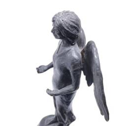 Angel With Base, Bronze Sculpture, Patinated - Delivery Time 8 Weeks - thumbnail 2