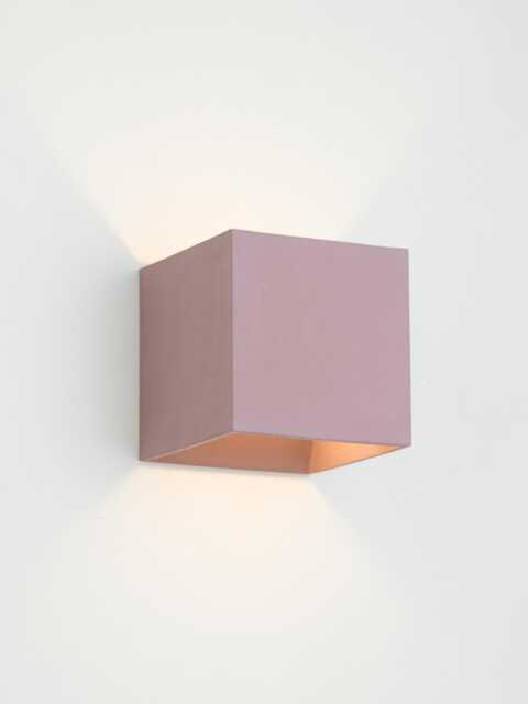 Colorful Concrete Wall Light G9 Modern Cube Lamp Minimal Flush Handmade Italy - image 1
