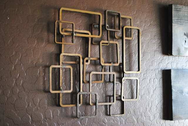 Retro Modern Metal Sculpture Art Abstract Mid Century Contemporary Wall Decor Modernist 50S 60S By Petrykowski Artworks - image 1