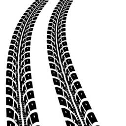 Car Road Trace Wall Decal Automotive Garage Sticker Bedroom Headboard Decor Boys' Room Housewares Tire Tracks Print Bedhead Poster - 10Nvb - thumbnail 3