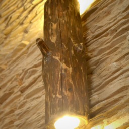 Wooden Sconce, Wall Light From Natural Log, Fixtures, Driftwood Lamp, Rustic Lighting, Sconce Log Lamp - thumbnail 3