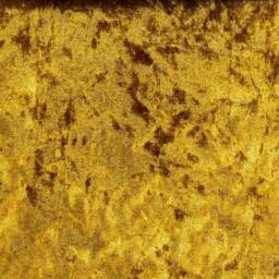 Handmade Gold Crushed Velvet Small Footstool - Shimmer Fabric Upholstered British Custom Made - thumbnail 3