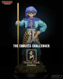 The Endless Challenger - Wandering Warrior Youthful Anime Fighter Goku Saiyuki Resin Figure 16K - thumbnail 1