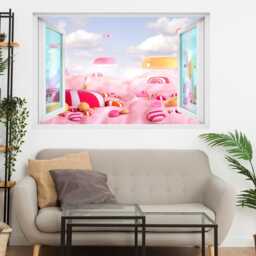 Candy Land Wall Decal Sticker Mural Poster Print Art Cafe Shop Home Kitchen Decor Er17 - thumbnail 2