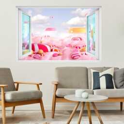 Candy Land Wall Decal Sticker Mural Poster Print Art Cafe Shop Home Kitchen Decor Er17 - thumbnail 3