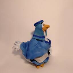 Robin Hood - Lady Kluck. Handmade Polymer Clay Action Figure. Unique Collectible - thumbnail 3
