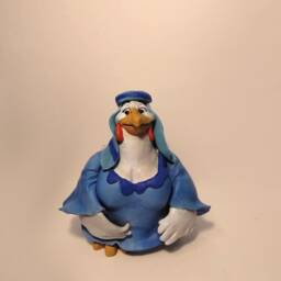 Robin Hood - Lady Kluck. Handmade Polymer Clay Action Figure. Unique Collectible - thumbnail 2