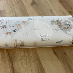 Animal Travel Baby Changing Mat, Baby Travel Changing Mat, Animal Foldable Mat - thumbnail 4