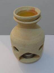 Yea Light Pottery Candle, Healing Candles, Spa Candles Pottery, In/Outdoor Fragrance Diffuser Pottery Light, Candle Pathway Lights - thumbnail 3