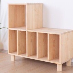 Record Storage Stand, Handmade From Solid Pinewood- Opplysning - thumbnail 3