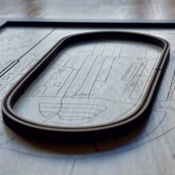 Darlington Raceway Wall Art Laser Engraved Wood, Nascar Gift - thumbnail 2