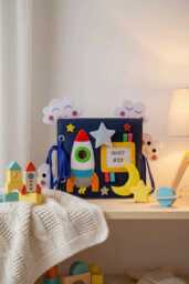 Quiet Book For 1 Year Old, Montessori Sensory Toy, Baby Toddler Busy Board - Minimoms - thumbnail 1