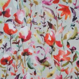 Handmade Floral Linen Drum Lampshade Voyage Autumn Jayin Fabric - thumbnail 4
