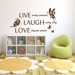 Inspirational Vinyl Quotes Life Wall Decal Love Words Stickers - 003 - thumbnail 1