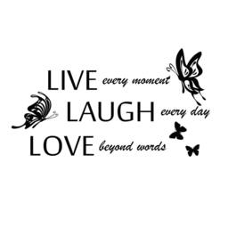 Inspirational Vinyl Quotes Life Wall Decal Love Words Stickers - 003 - thumbnail 3