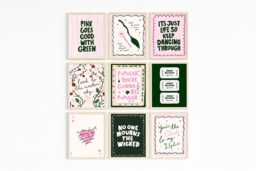 9 Art Prints, Dancing Through Life Print Poster, Changed For Good, Pink Goes Good With Green Art, Movie Theatre Broadway - thumbnail 1