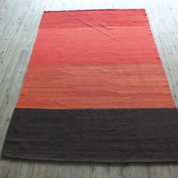 Rug 5x7 Approx., Kilim Rug, Turkish Kilim Rug, Large Area Rug, Flatweave Rug, Red Black Rug, Anatolian Rug, Kilim, Rug - thumbnail 2