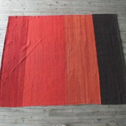 Rug 5x7 Approx., Kilim Rug, Turkish Kilim Rug, Large Area Rug, Flatweave Rug, Red Black Rug, Anatolian Rug, Kilim, Rug - thumbnail 3