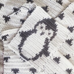 Crochet Penguin Baby Blanket Pattern Beginner Friendly - PDF Pattern - thumbnail 4