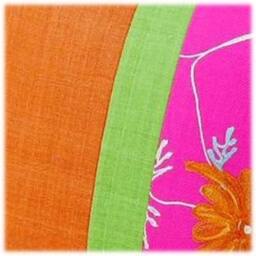 Flower Embroidery Cushion Cover - thumbnail 4
