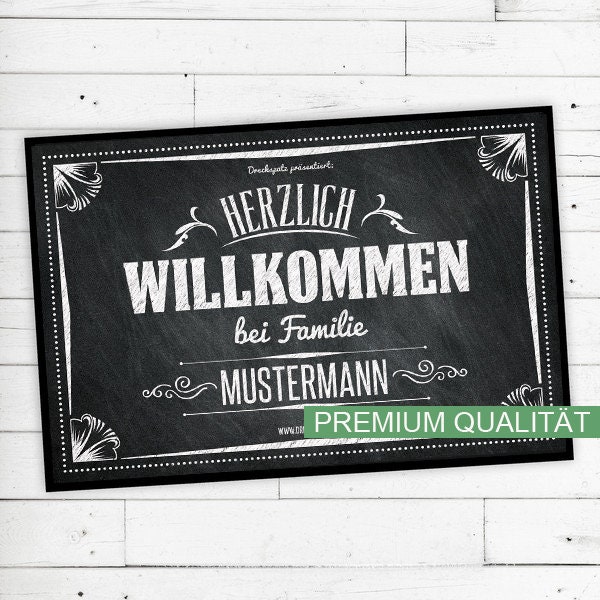 "Doormat ""Vintage" - image 1