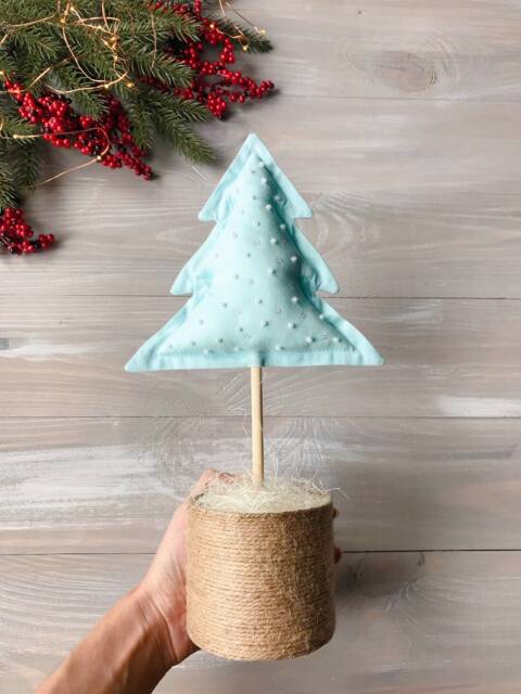 Textile Christmas Tree 11, 9 - image 1
