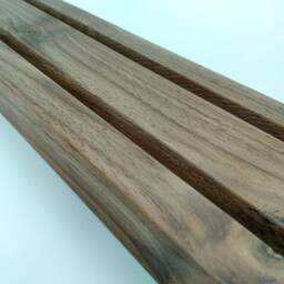 Multiple Wood Business Card Holder From Dark Walnut. Wooden Holder. Stand. Office Or Paper Display - thumbnail 2