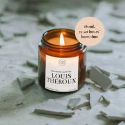 Louis Theroux Candle, Novelty Gift, Luxury Soy Wax - thumbnail 2