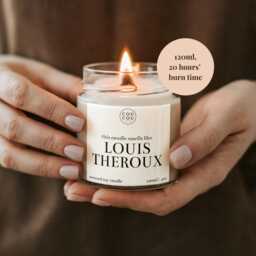 Louis Theroux Candle, Novelty Gift, Luxury Soy Wax - thumbnail 3