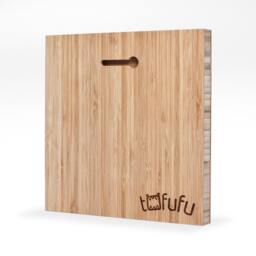 T Is For Turtle Abc Block Bamboo Wall Art Series // Alphabet Kids Nursery Room Decor Animal Baby - thumbnail 2