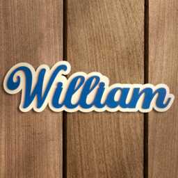Custom Name Sign Personalized Wooden For Nursery Wall Decor Wood Letters Baby Y67 - thumbnail 1