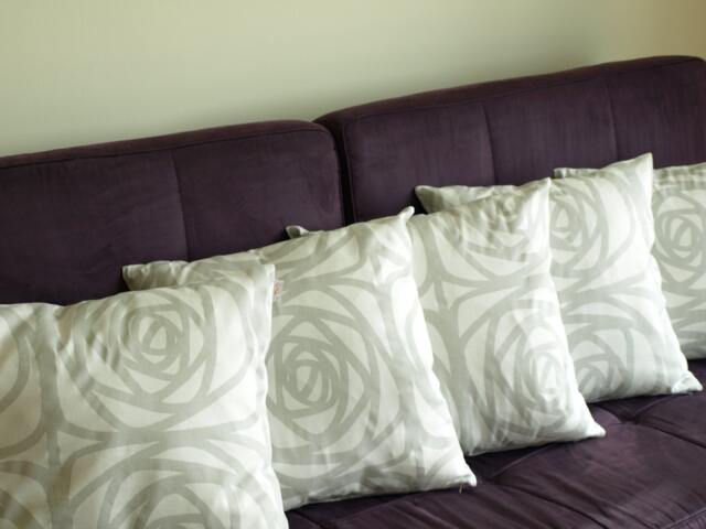 Pillow Cover White Pale Grey Beige Abstract Roses Decorative Pillow For Throw Pillows Floor Cushions Accent Pillows - image 1